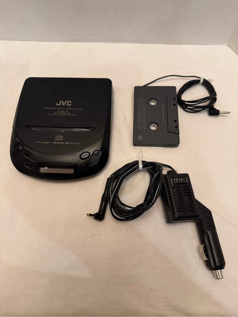 JVC Portable CD Player XL-P40 Hyper Bass 1994 Perfect-Amazing Sound